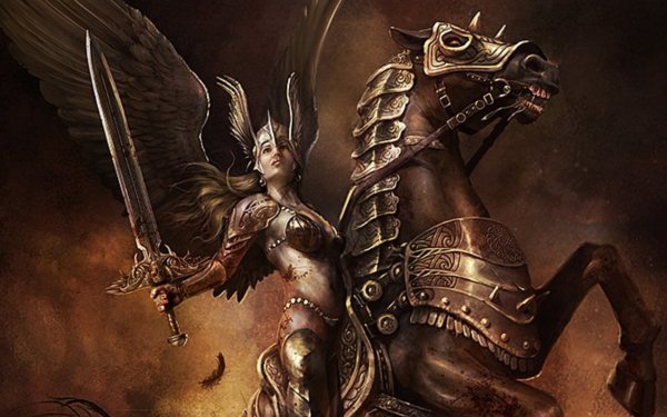 Fantasy - valkyrie Wallpapers and Backgrounds