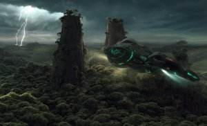 Sci Fi - Spaceship Wallpaper