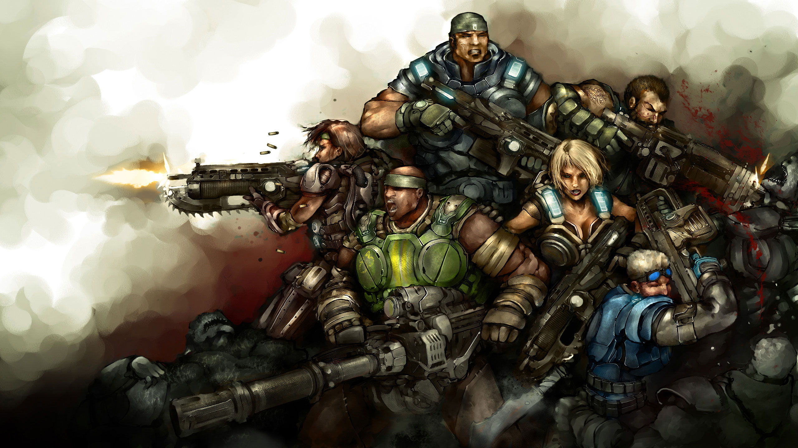 Not Copyrighted: GEARS OF WAR 3 SCREENSAVER