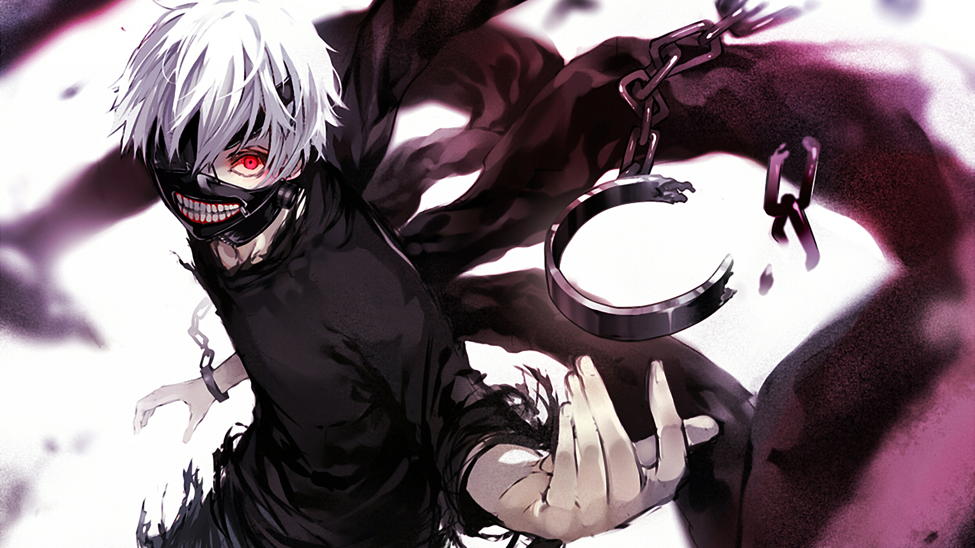 Anime - Tokyo Ghoul  Ken Kaneki Fond d'écran