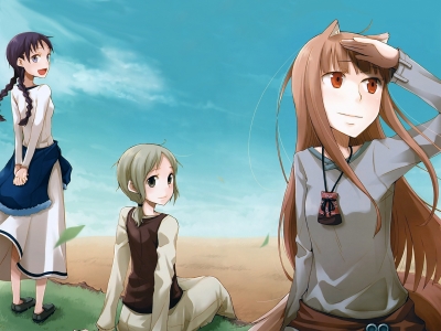 anime wolf wallpaper. Anime - Spice and Wolf