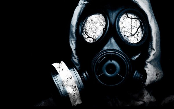 gas mask wallpaper. Sci Fi - Gas Mask Wallpaper