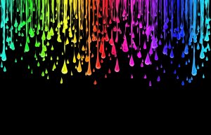 Abstract - Multi Coloured Wallpaper