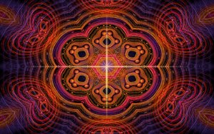 Abstract - Multi Coloured Wallpaper