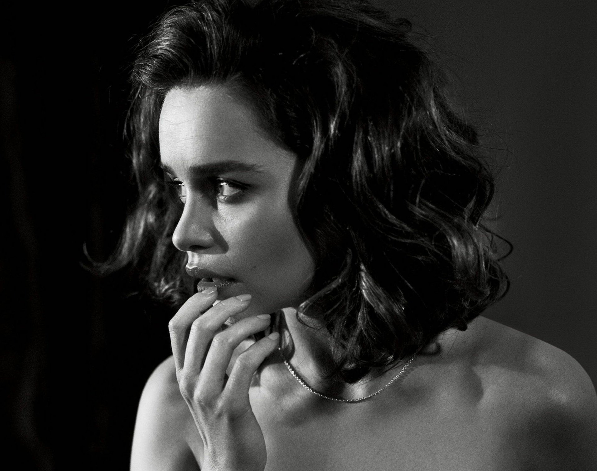 Emilia Clarke For Esquire November By Vincent Peters