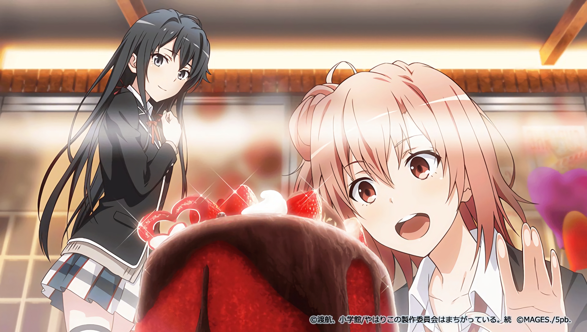 Download Yukino Yukinoshita Yui Yuigahama Anime My Teen Romantic Comedy ...