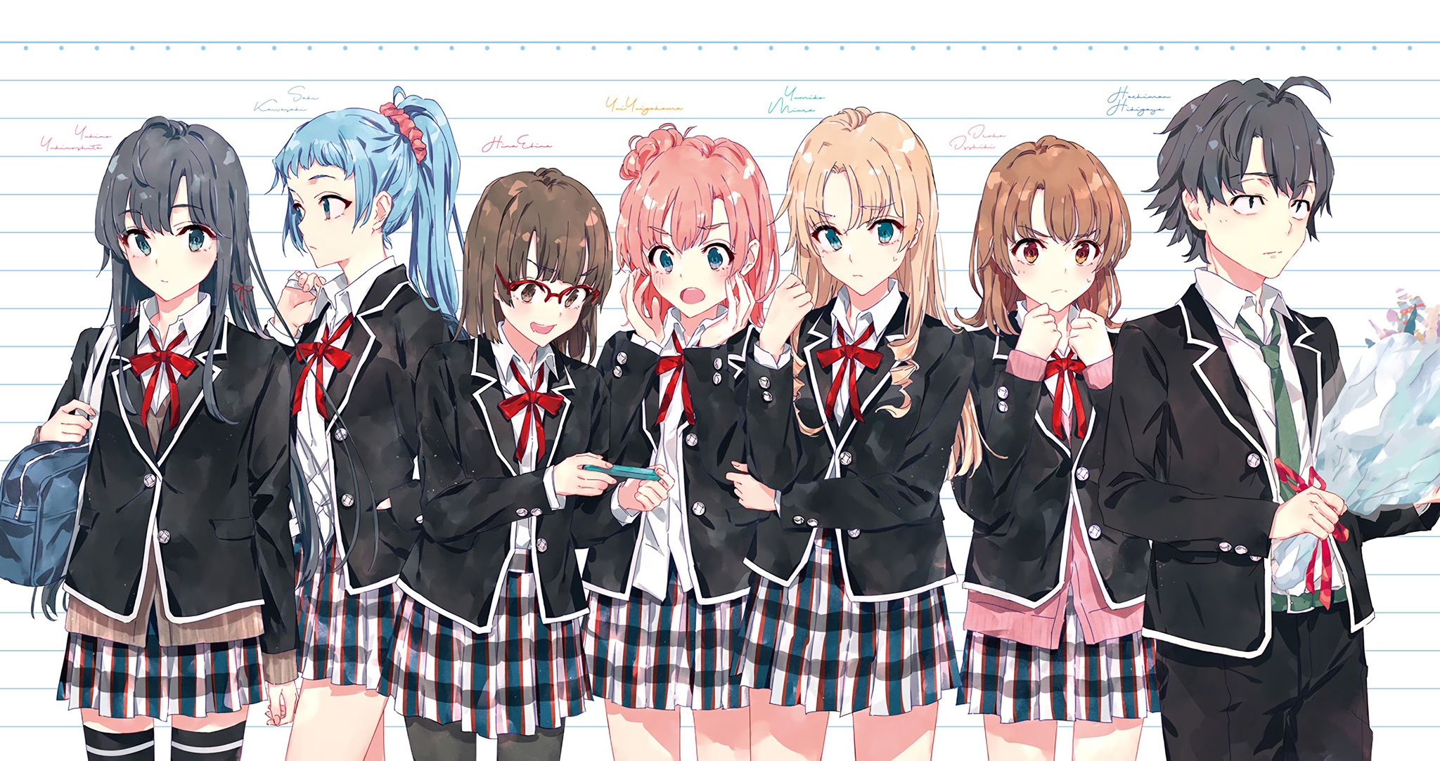 Anime My Teen Romantic Comedy SNAFU HD Wallpaper