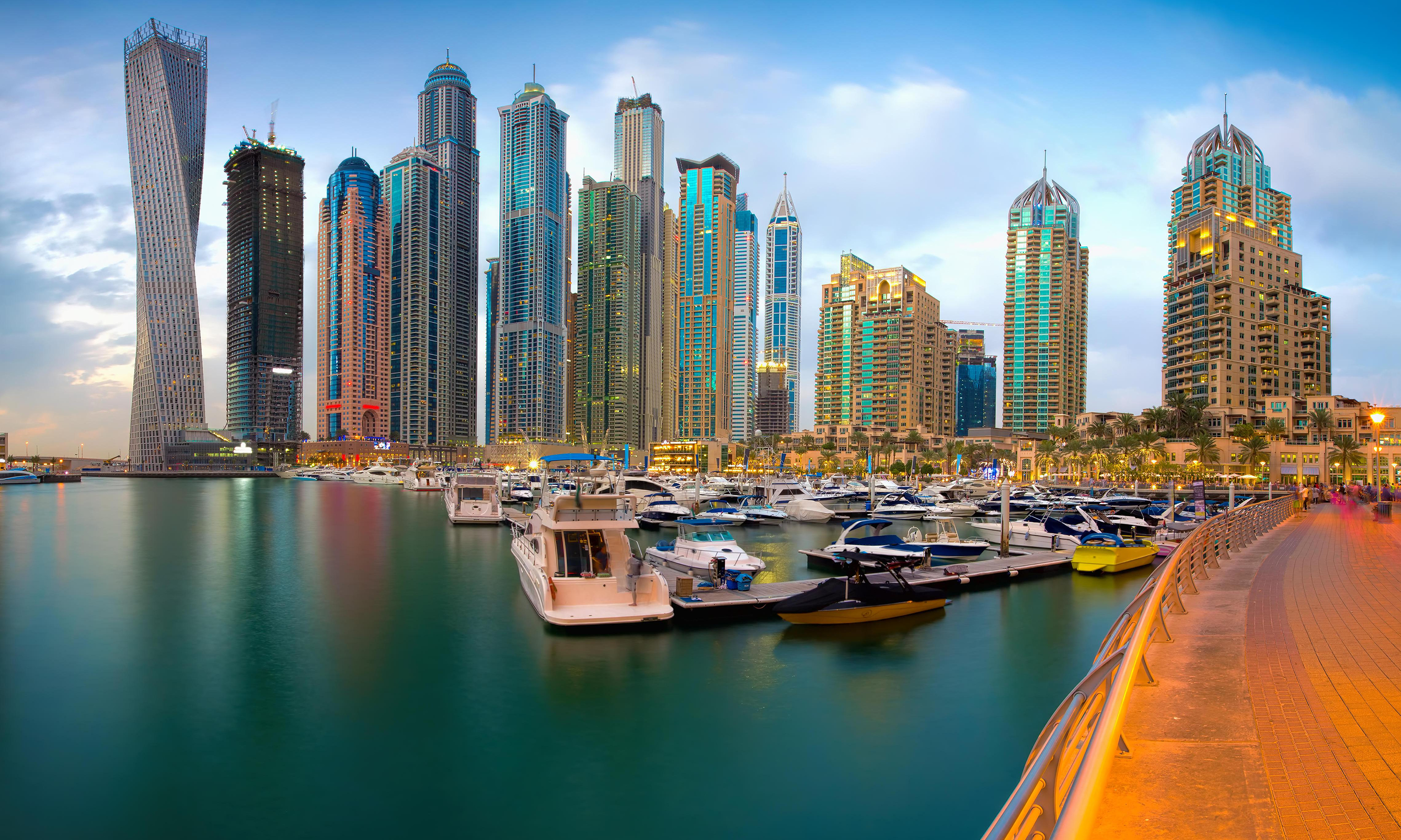 View of Dubai HD Wallpaper | Background Image | 3000x1800 | ID:1002405