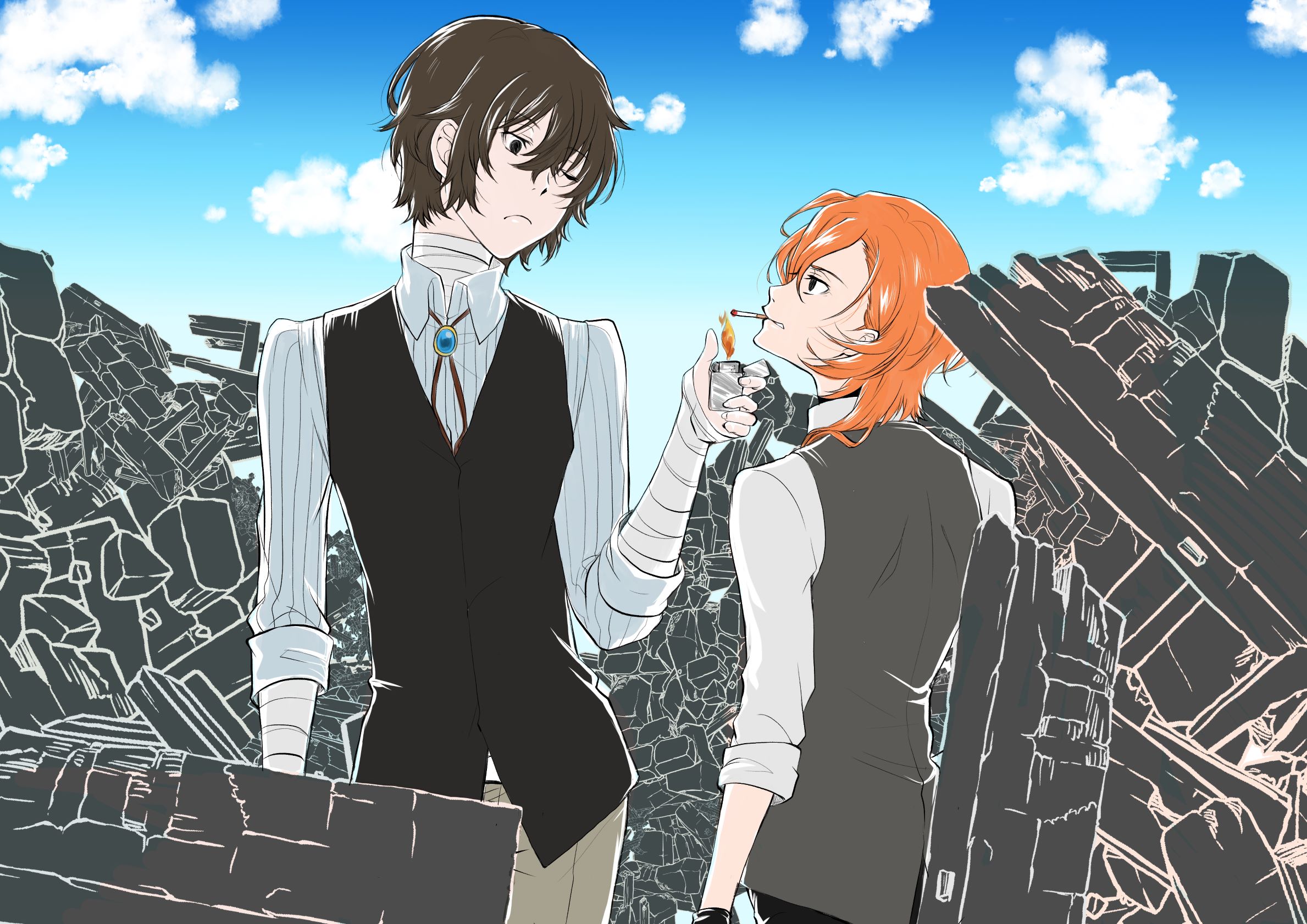 Bungou Stray Dogs HD Wallpaper by トモハル
