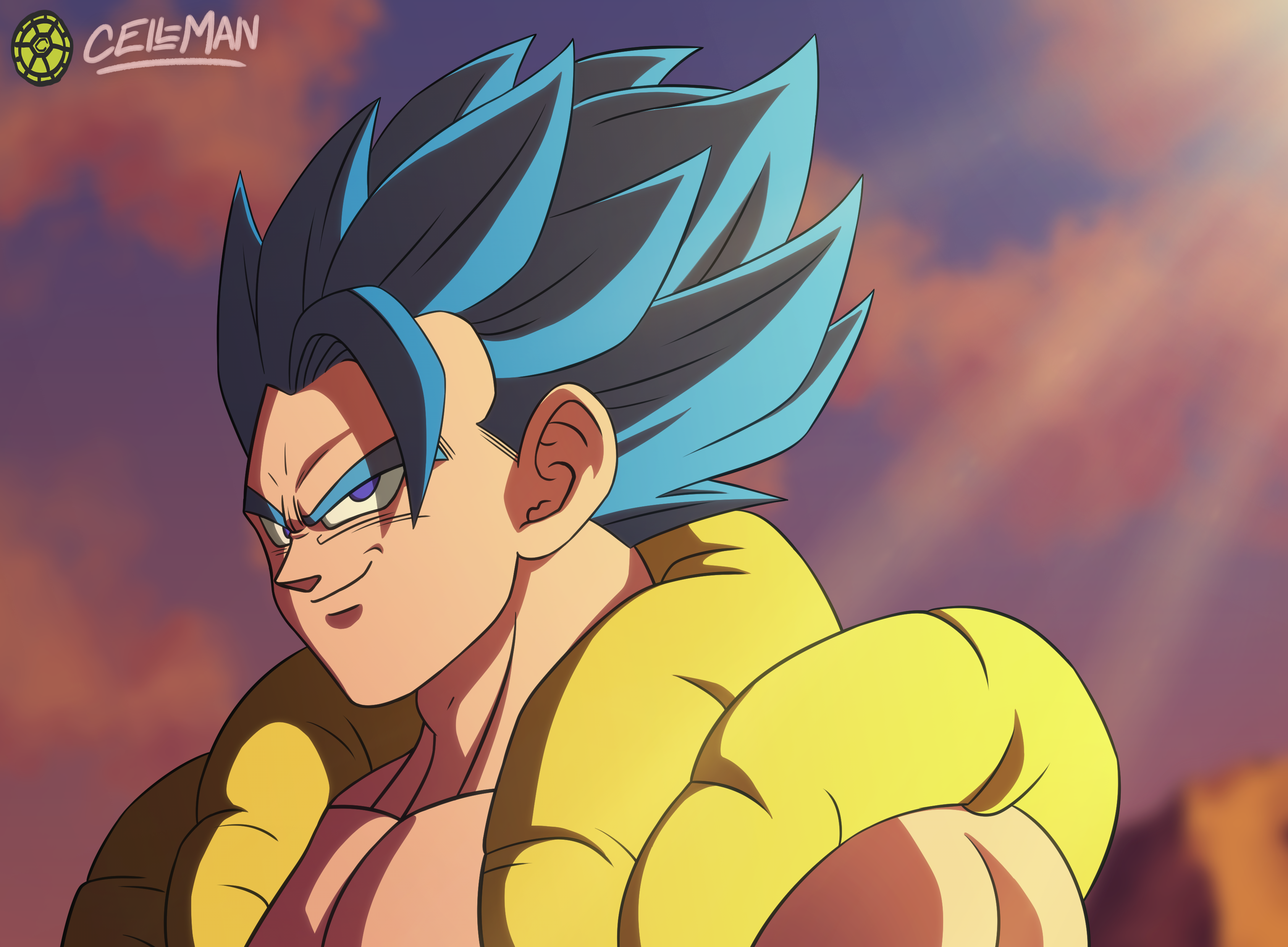 Gogeta Blue by Selman Ameir