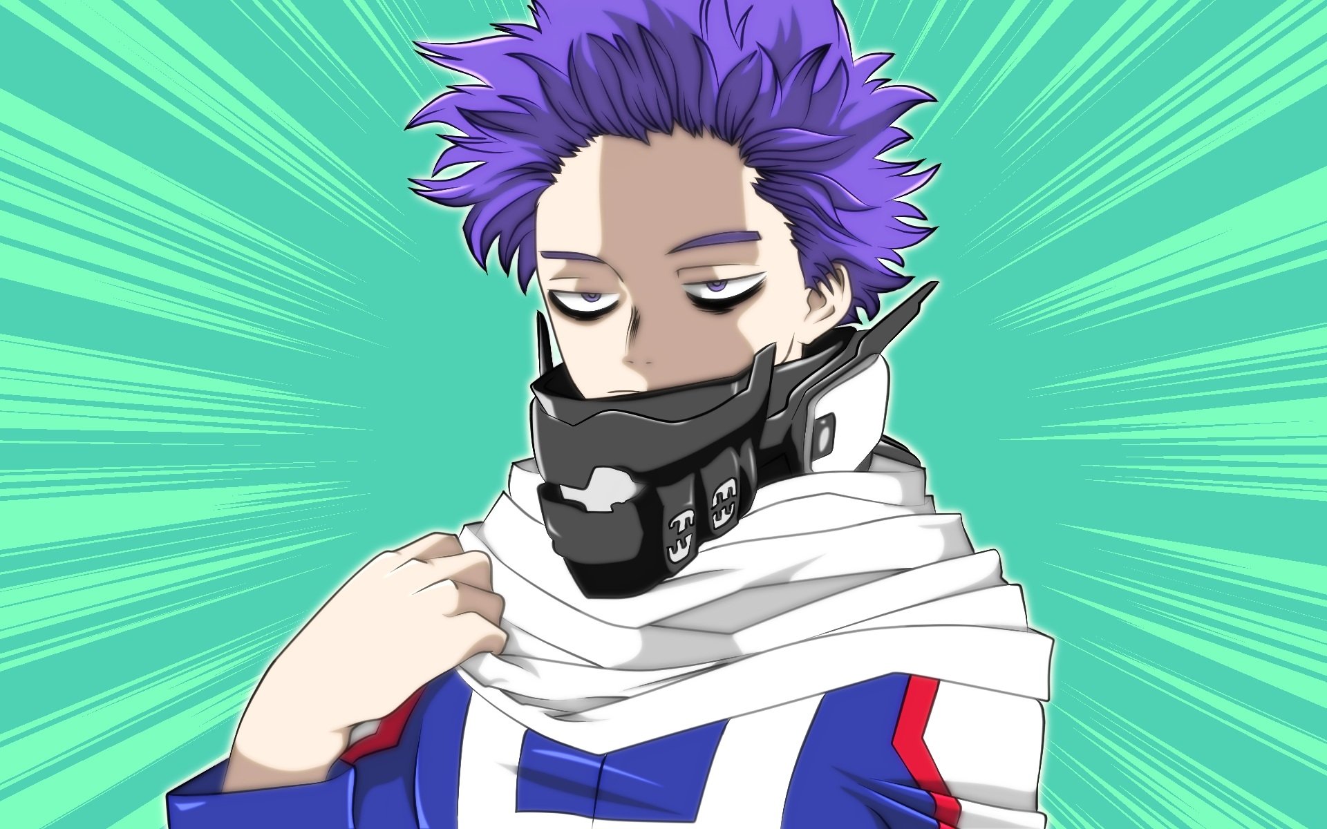 Download Hitoshi Shinso Anime My Hero Academia HD Wallpaper by ghost-troupe