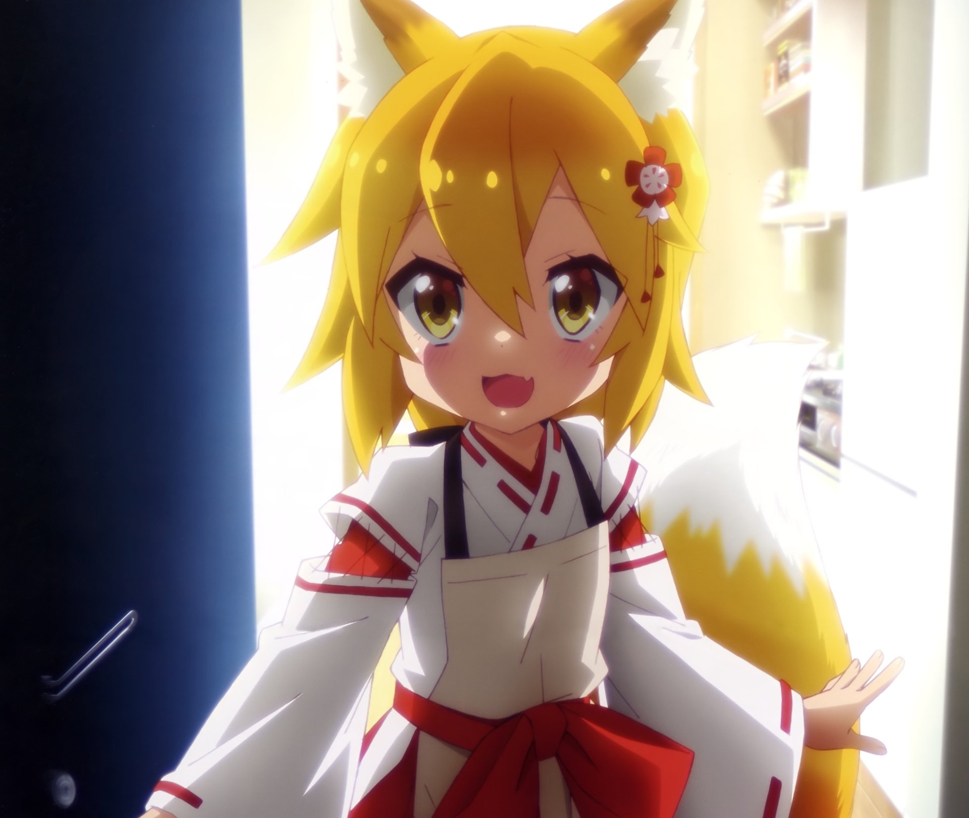 The Helpful Fox Senko-san 4k Ultra HD Wallpaper | Background Image