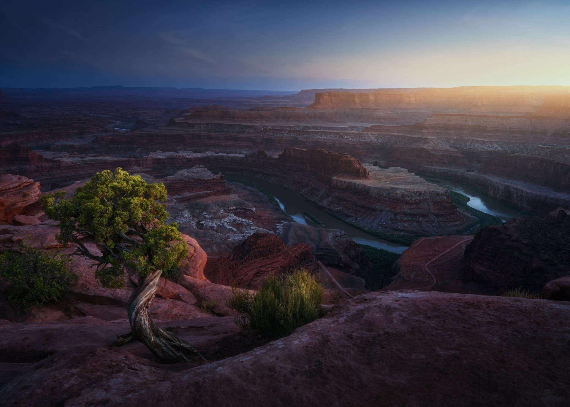 Download Dead Horse Point State Park River Landscape Nature Canyon HD Wallpaper