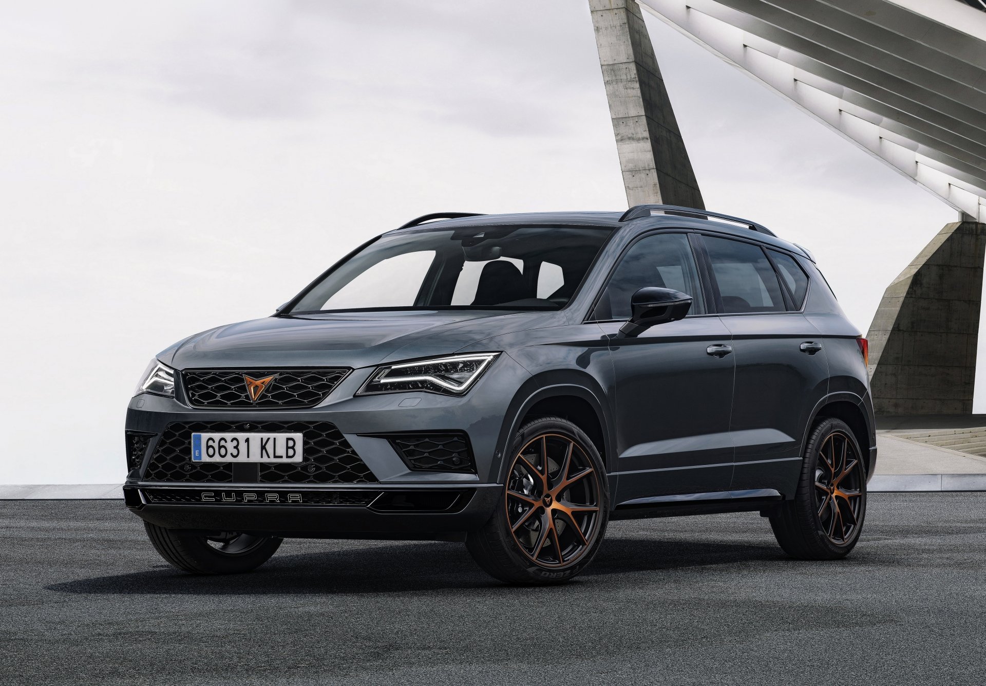 Download Silver Car SUV Car Cupra Vehicle Cupra Ateca 4k Ultra HD Wallpaper