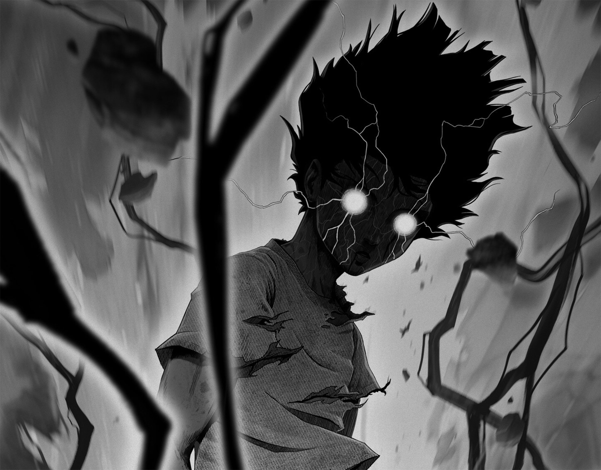 Mob Psycho Black And White Pfp - Zerochan has 758 mob psycho 100 anime