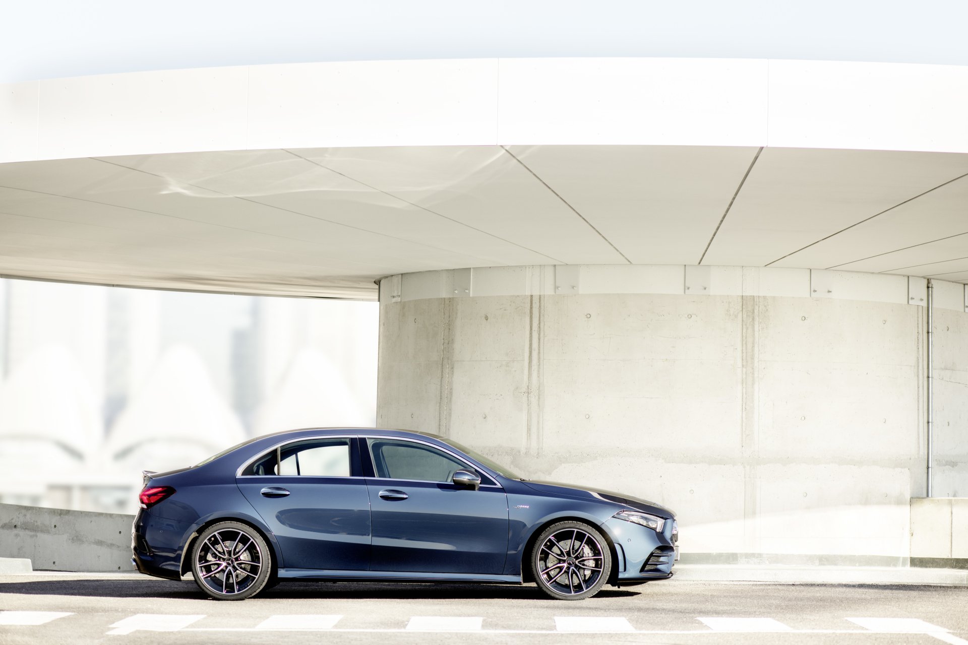 Download Car Mercedes-Benz Mercedes-Benz AMG Vehicle Mercedes-Benz AMG A35 8k Ultra HD Wallpaper