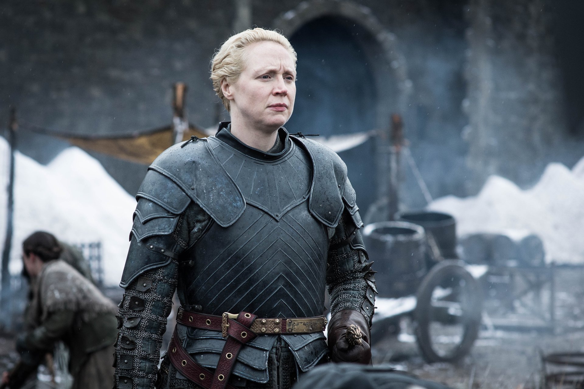 Download Gwendoline Christie Brienne Of Tarth TV Show Game Of Thrones 4k Ultra HD Wallpaper