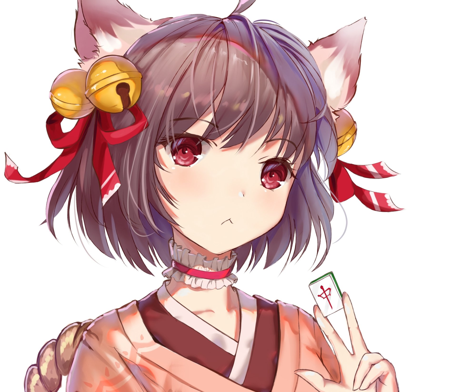 Download Neko Musume (Final Fantasy) Video Game Final Fantasy XIV HD Wallpaper by 灰烬之灵