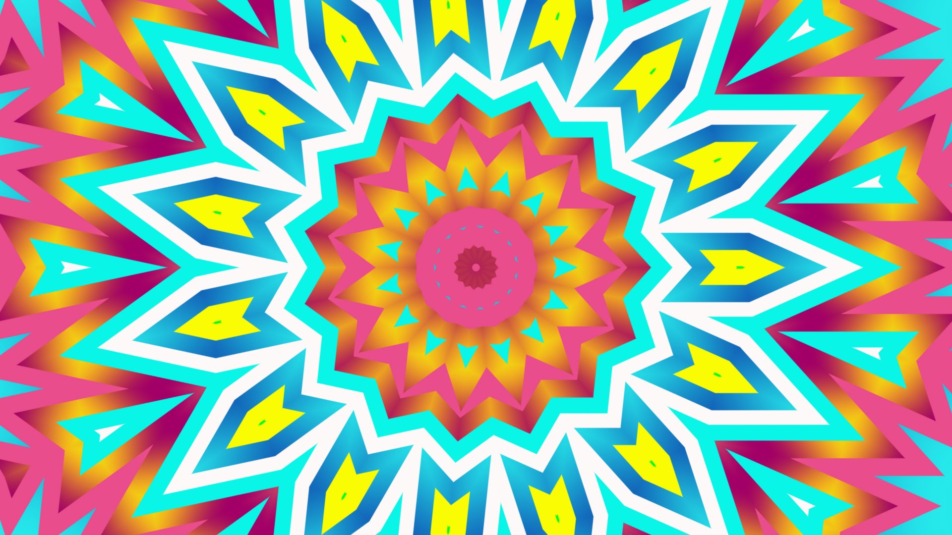 Flower kaleidoscope #27 by Mimosa