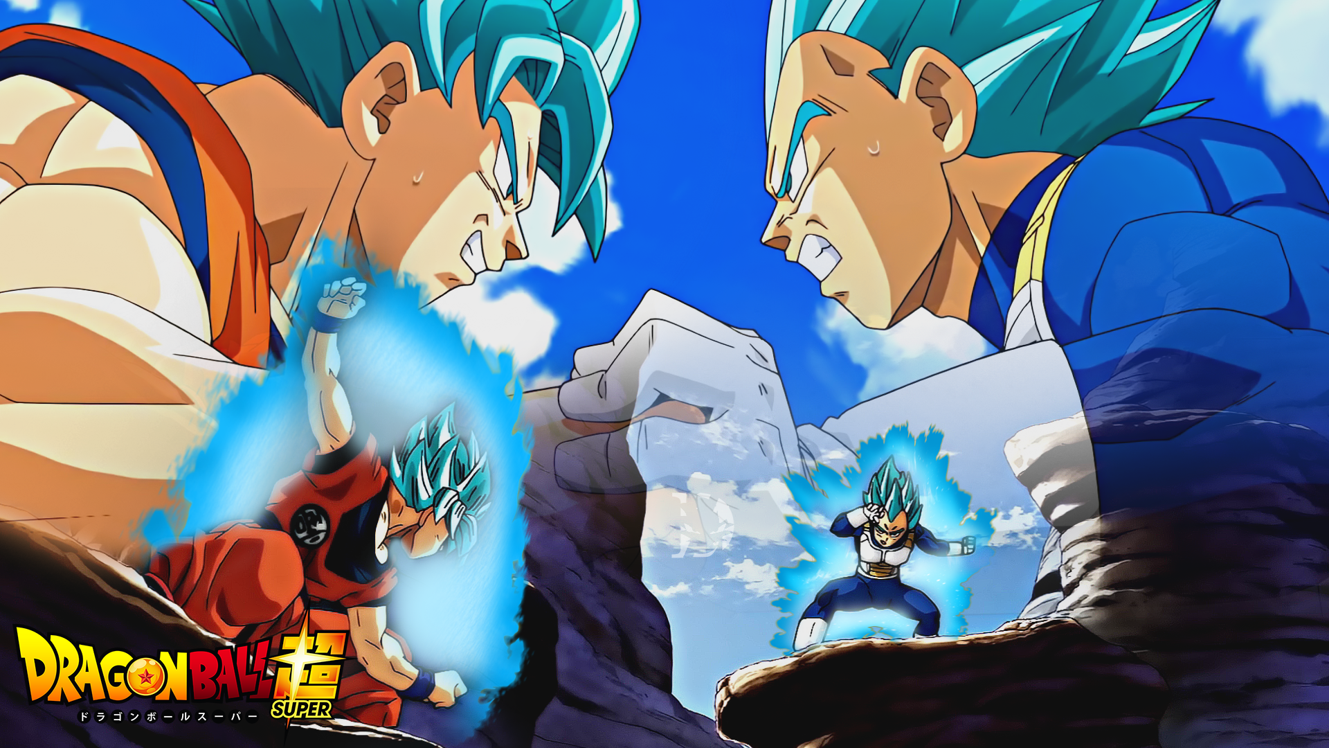 Goku vs Vegeta HD Wallpaper