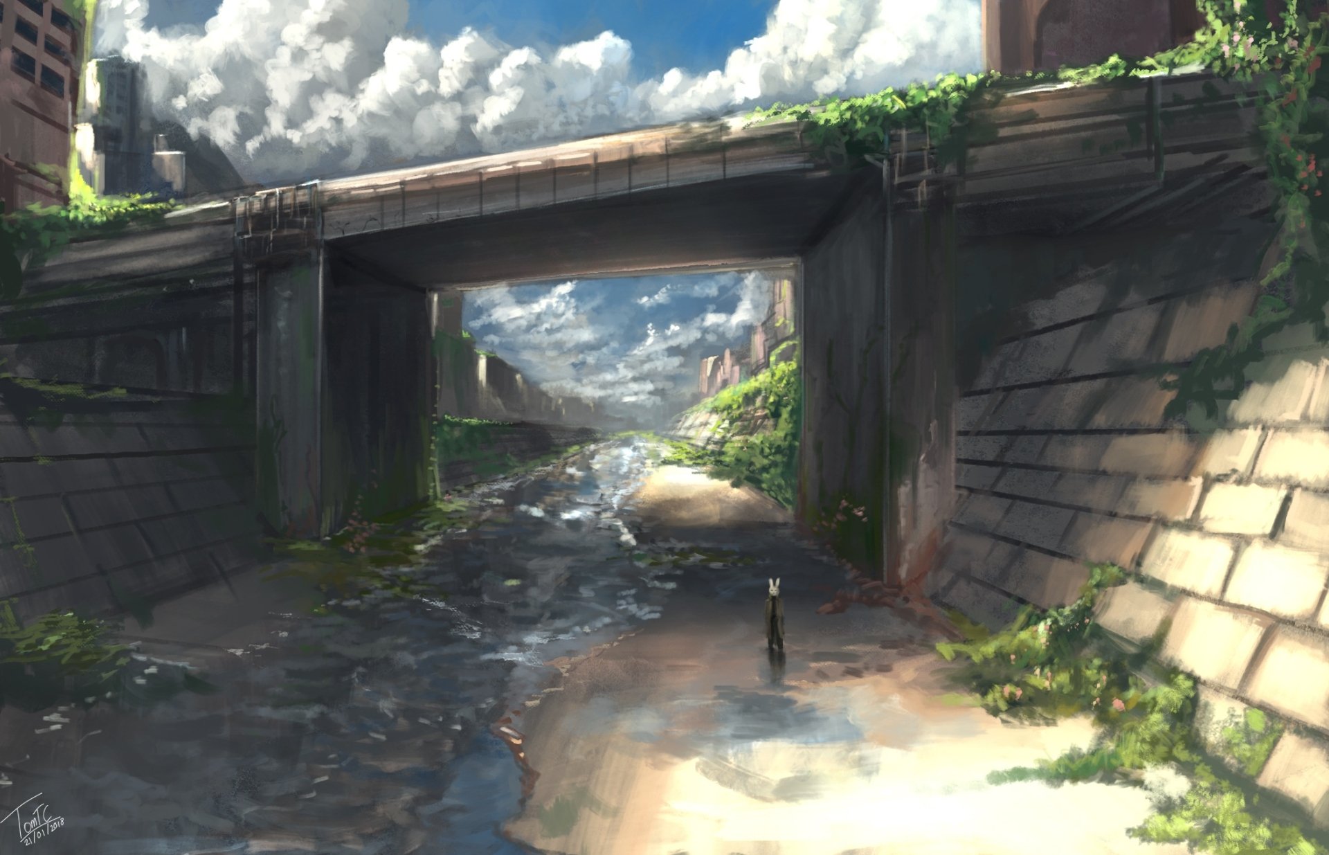 Download Fantasy Landscape Fantasy Landscape HD Wallpaper by Tommy ...