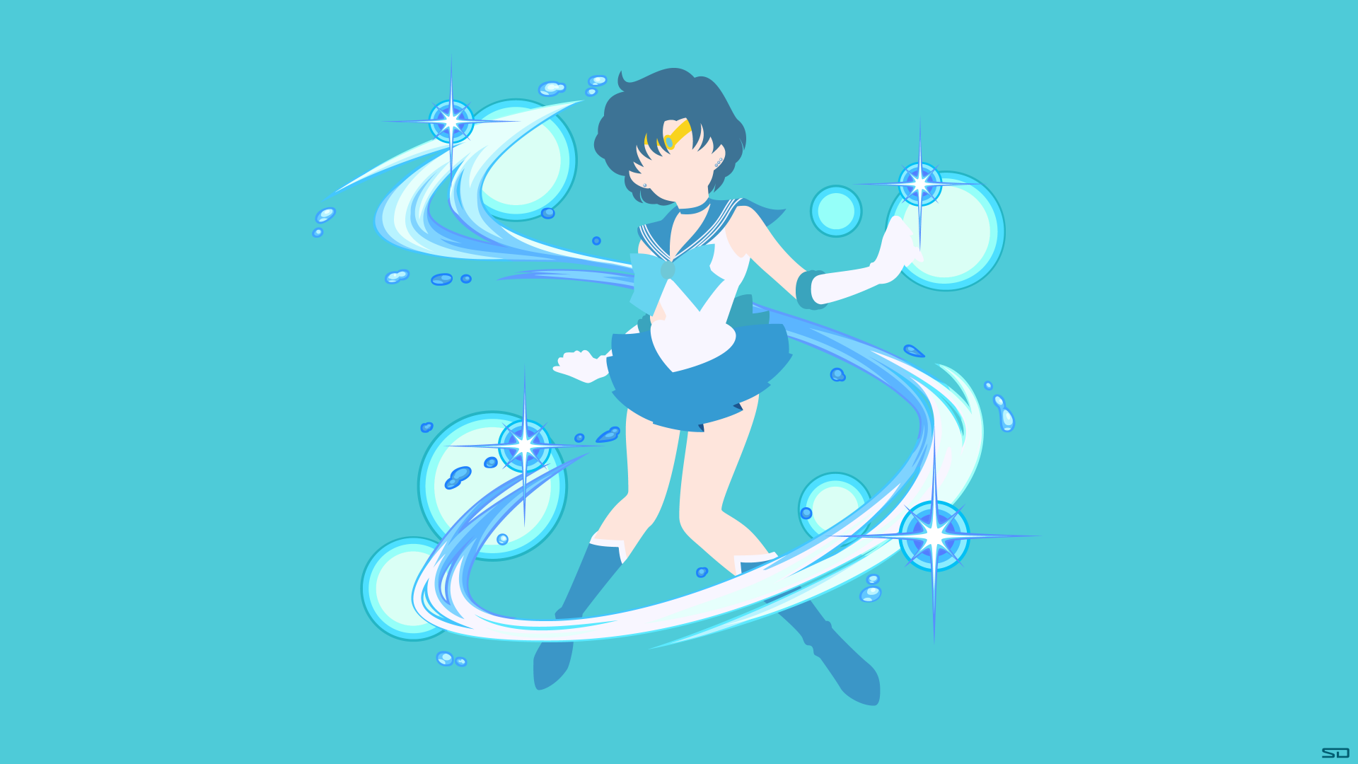 Sailor Mercury Wallpapers 4k Desktop