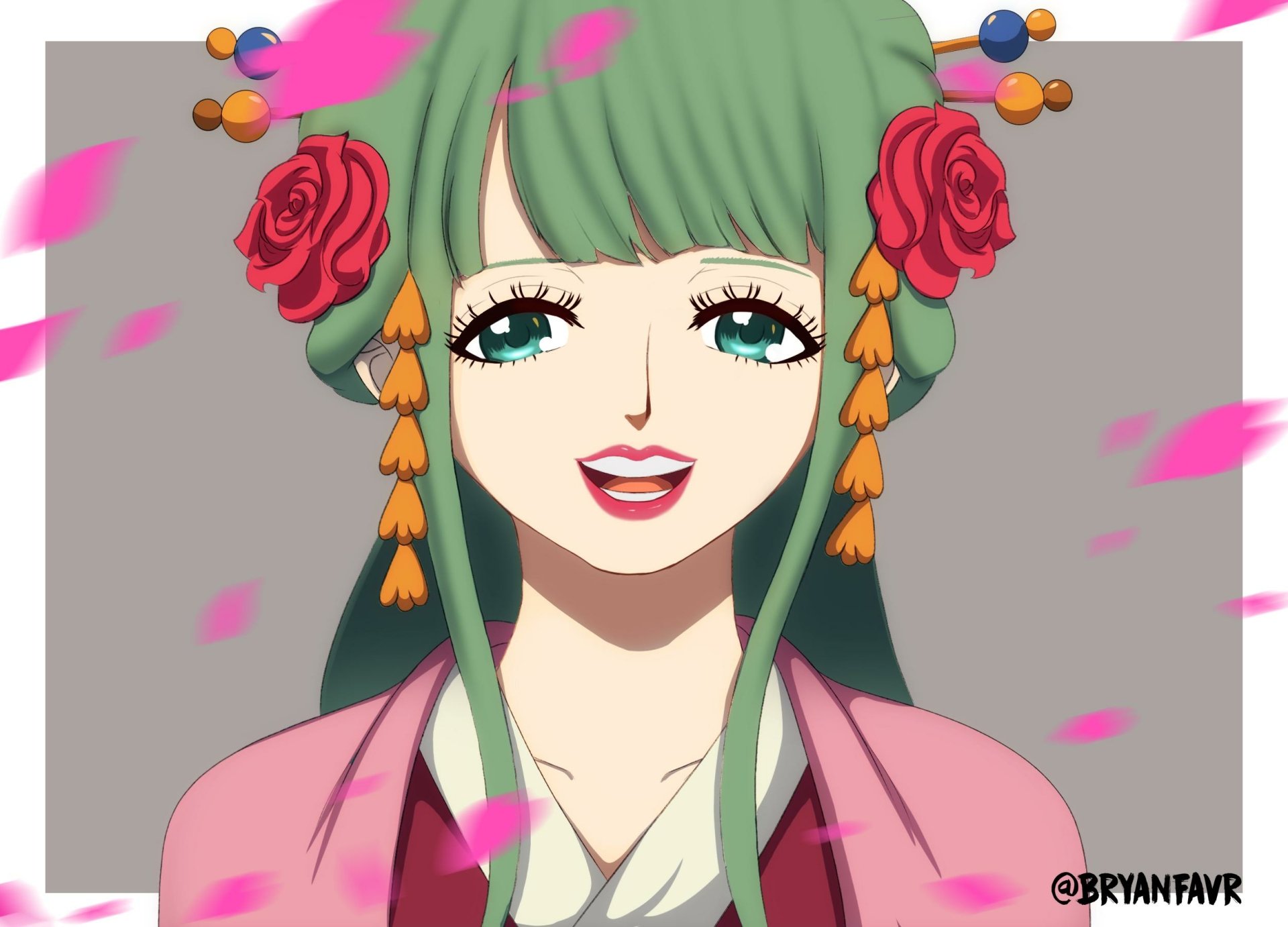 Download Kozuki Hiyori Anime One Piece HD Wallpaper by Alejandro Favela Rocha