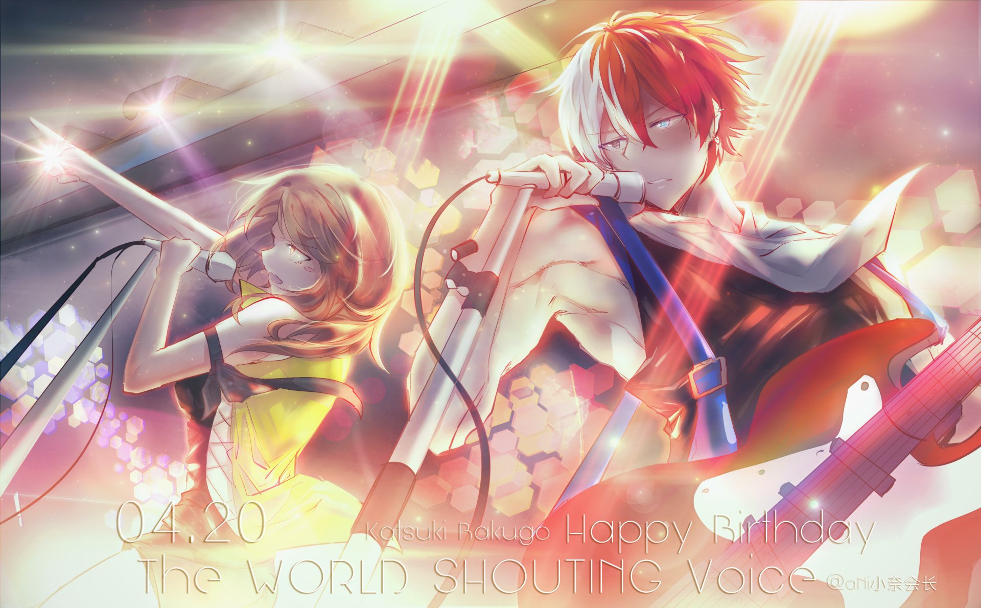 Download Shoto Todoroki Ochaco Uraraka Anime My Hero Academia 4k Ultra HD Wallpaper by aNi小奈会长