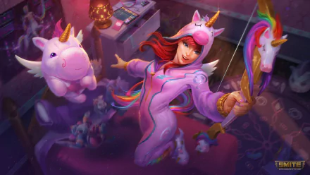 Artemis (Smite) video game Smite HD Desktop Wallpaper | Background Image