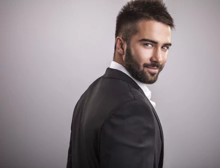 beard man model HD Desktop Wallpaper | Background Image