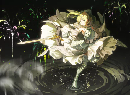 Saber Lily Anime Fate/unlimited codes HD Desktop Wallpaper | Background Image