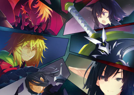 Shishou (Reincarnated as a Sword) Fran (Reincarnated as a Sword) Anime Reincarnated as a Sword HD Desktop Wallpaper | Background Image