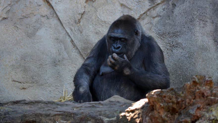  Female Gorilla at Taronga Zoo, Sydney, Australia