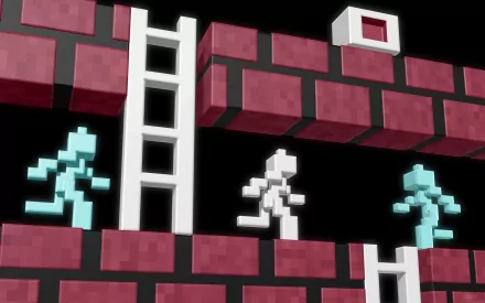 video game Lode Runner HD Desktop Wallpaper | Background Image