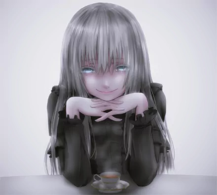 HD anime desktop wallpaper featuring Echidna from Re:Zero - Starting Life in Another World, showcasing her with glowing blue eyes and a subtle, enigmatic smile.