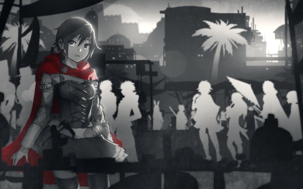 Anime RWBY Ruby Rose HD Wallpaper | Background Image