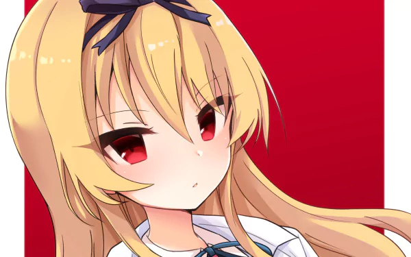 long hair Arifureta Shokugyou de Sekai Saikyou Arifureta red eyes blonde Yue (Arifureta Shokugyou de Sekai Saikyou) Anime HD Desktop Wallpaper | Background Image
