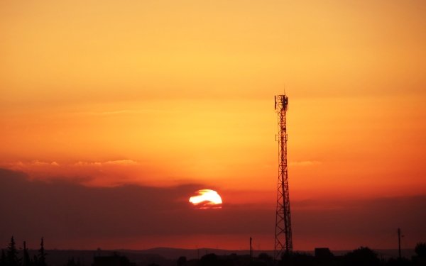 Photography Sunset Algeria Africa Sun orange Sky HD Wallpaper | Background Image