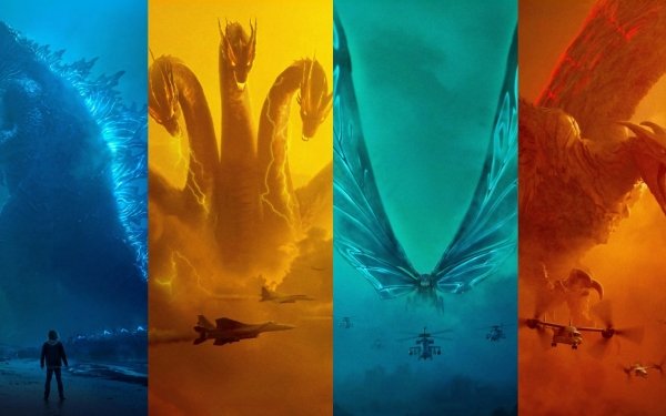 Movie Godzilla: King of the Monsters Godzilla Mothra Rodan King Ghidorah HD Wallpaper | Background Image