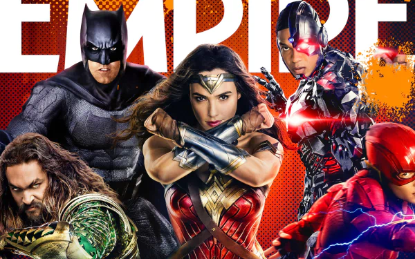 Flash Ray Fisher Cyborg (DC Comics) Wonder Woman Gal Gadot Jason Momoa Aquaman Batman Justice League (2017) movie Justice League HD Desktop Wallpaper | Background Image
