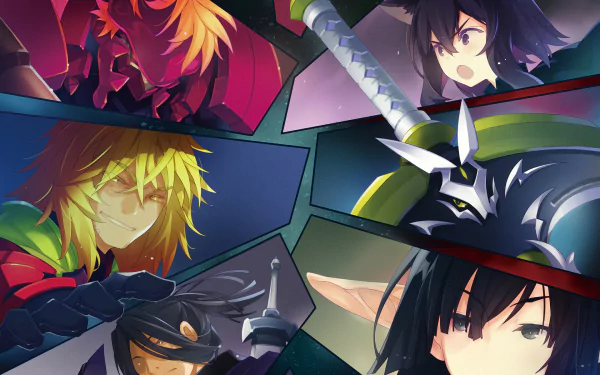 Shishou (Reincarnated as a Sword) Fran (Reincarnated as a Sword) Anime Reincarnated as a Sword HD Desktop Wallpaper | Background Image