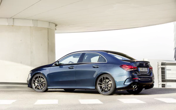 car Mercedes-Benz Mercedes-Benz AMG vehicle Mercedes-Benz AMG A35 HD Desktop Wallpaper | Background Image