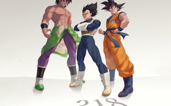 Anime Dragon Ball Super: Broly Broly Goku Vegeta HD Wallpaper | Background Image