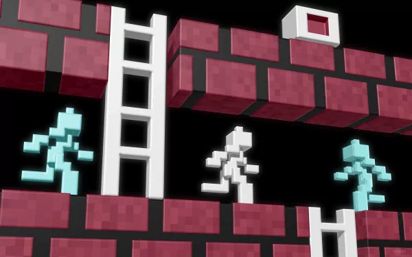 video game Lode Runner HD Desktop Wallpaper | Background Image