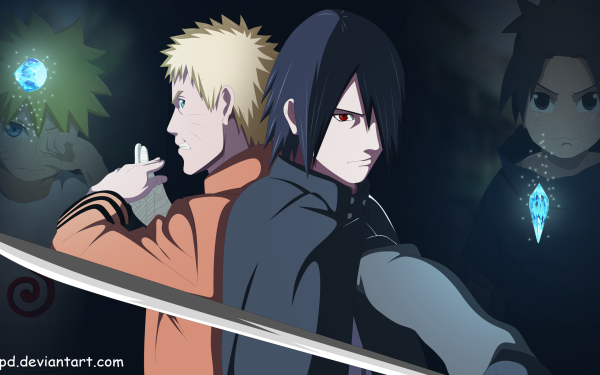 Anime Boruto: Naruto the Movie Naruto Boruto Naruto Uzumaki Sasuke Uchiha HD Wallpaper | Background Image