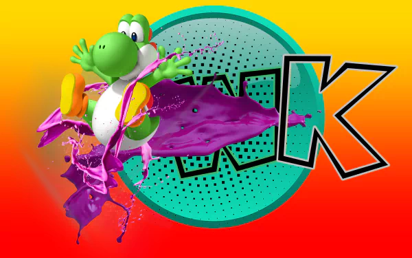 video game Yoshi HD Desktop Wallpaper | Background Image
