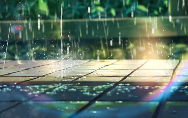 Anime The Garden Of Words HD Desktop Wallpaper | Background Image