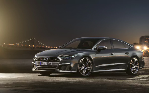 silver car car Audi vehicle Audi S7 HD Desktop Wallpaper | Background Image