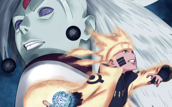 Rasengan (Naruto) Sage of Six Paths Sage (Naruto) blonde grey hair Rinnegan (Naruto) Madara Uchiha Naruto Uzumaki Anime Naruto HD Desktop Wallpaper | Background Image