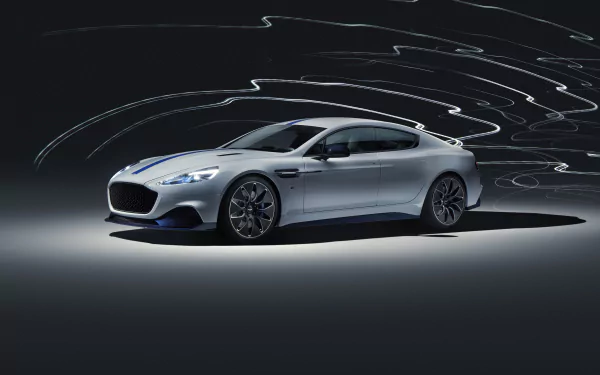 electric car silver car car Aston Martin Aston Martin Rapide E vehicle Aston Martin Rapide HD Desktop Wallpaper | Background Image